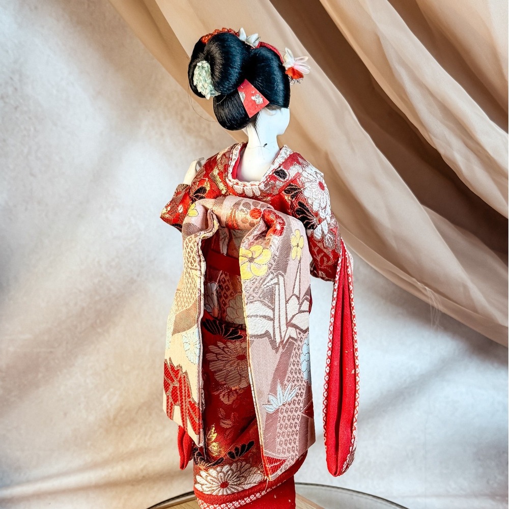 Vintage Japanese Geisha Doll - Picture 8 of 11